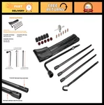 Spare Tire Tool Kit With Jack Handle & Lug Wrench For Dodge Ram 1500 Jeep Glad. Fixed Price $55.99.