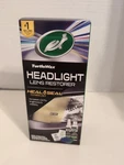 Turtle Wax Car Headlight Lens Restorer Kit. Fixed Price $24.50.