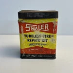 Vintage Shaler Tubeless Tire Repair Kit GT2 Cardboard Can W/ Contents. Fixed Price $16.96.