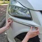 Teamwill 4PCS Car Accessories Bumper Corner Protector Guard Cover Silver. Fixed Price $25.99.