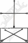 Apdty 02779 Automotive 4-WAY Four Wheel Tire Lug Nut Wrench For Car Truck. Fixed Price $37.16.