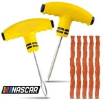 Nascar Tire Plug Kit 7 Piece - Cars, Trucks, Motorcycles, Bikes, Atv's, More!. Fixed Price $9.99.