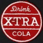 Vintage Uniform Patch Drink X-tra Cola Round Shaped Unused New Old Stock Exc+. Fixed Price $9.99.