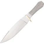 Knifemaking Fixed 7.5" Stainless Blade With Brass Finger Guard SO-BL12. Fixed Price $21.89.