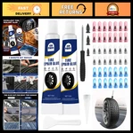 42PCS Tire Repair Kit - Rubber Nails, Screws, Sealant Glue & Tools For Cars, Tru. Fixed Price $11.99.