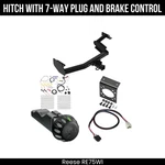 Hitch Tow Pkg+ Brake Control For 23-25 Kia Telluride W/o Led Taillights Class. Fixed Price $868.99.