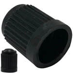 (1000) Black Plastic Tire Caps Air Valve Stem Dust Cover - Car Bike Truck Wheel. Fixed Price $29.99.
