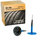 Kex KX-386 Patch, Plug Combi-units With Pilot Wire For 3MM Tire Repair, 24. Fixed Price $32.99.