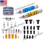 Pdr Knockdown Paintless Dent Repair Removal Kit Tools Fix Sheet Metal Hail Dings. Fixed Price $55.00.