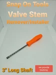 Snap On Tools Tire Stem Valves Remover/installer Orange Pocket TR117 New!!!!. Fixed Price $24.95.
