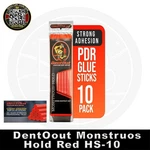 Dentout Monstrous Red Pdr Glue Sticks 10 Pack. Fixed Price $35.95.