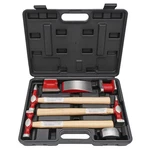 Pasbas 7 Piece Auto Body Repair Kit Hammer And Dolly Tools With M, Black. Fixed Price $83.99.