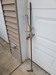 Vintage Keysco Automotive Body Panel Push, Pull Jack, Monkey Stick, K63A. Fixed Price $125.00.