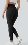 Halara Seamless Flow High Waisted Ruched Cinch Plain Leggings Size Xs Black New. Fixed Price $14.95.
