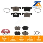 Front Rear Ceramic Disc Brake Pad And Wear Sensor Kit For 2012 Bmw X3 From 10 11. Fixed Price $104.74.