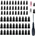61PCS Repair Rubber Nails Kit .tire Screw Plug With Box And S.... Fixed Price $17.21.