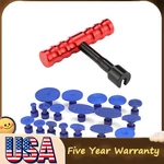 Dent Puller For Auto Car Sucker Slide Hammer Suction Cup T-bar Pit Repair. Fixed Price $9.38.