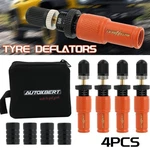 Autoxbert Usa Adjustable Tire Deflator Kit 4 Pack (10-30 Psi). Fixed Price $22.03.