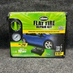Slime 50122 Analog Tire Puncture Emergency Repair Kit W/ Sealant & Inflator. Fixed Price $62.85.