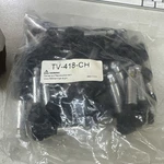 (54)HALTEC TV418CH 2" Tire Valve Stem Snap In, Chrome Sleeve, 0.453" Hole. Fixed Price $25.50.