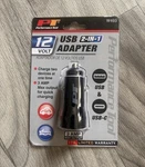 Performance Tool W493 Usb 2 In 1 Adapter Car Charger. Fixed Price $13.00.