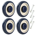 Atpeam Shopping Cart Wheel Replacement Kit 5" Diameter Inch, Blue. Fixed Price $26.79.