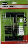 Slime Repair Plug Kit Car Truck Motorcycle Tires 8 Piece Rubber Cement. Fixed Price $8.00.