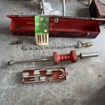 Mac Heavy Duty 12 Lb. Body Knocker Slide Hammer Dent Puller Set. Fixed Price $139.95.