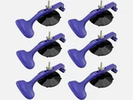 6PC Suction Cup Set, Class Kit For Car Convertible Glass Windshield. Fixed Price $27.95.
