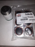 (100) Patches Rema Tip Top #3 (2") Round And 8OZ Vulcanizing Cement. Fixed Price $109.00.