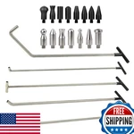 Ladyrosian Paintless Dent Repair Tools 5 Pieces Of Removal Rods Awl Head. Fixed Price $86.10.