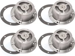 4PCS 6 Holes Aluminum Oil Hub Caps Trailer Axel Replaces Stemco 343-4370 4009. Fixed Price $109.42.