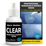 Glasweld Windshield Chip Repair Kit W/ Resin & Zoom Injector, Uv Protect. Fixed Price $74.04.
