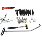 Houshan Paintless Dent Repair Rods Tools Kits With Taper Head And S-hook P4. Fixed Price $58.11.