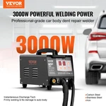 3KW Stud Welder Dent Puller Kit 110V Spot 2 Guns 7 Modes Auto/manual. Fixed Price $318.99.