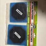 (2) Slime 1029-A Tire Puncture Patch, Heavy Duty, Bias Ply, 4" Pack Of. Fixed Price $15.00.