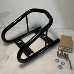 Phoenix Usa Tow Rax Wheel Chock Black Powder Coated Steel 6 1/2. Fixed Price $49.50.
