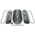 Engine Dress Up Kit Aluminum Cobra Logo Mustang 260/ 289/ 302/ 351W 1964-1973. Fixed Price $415.99.