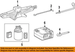 Toyota Oem 20-25 BZ4X Rear Body Floor Jack Components-repair Kit 4260642100. Fixed Price $117.24.