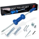 Abn 9PC Slide Hammer Dent Puller Set 5LB Auto Body Repair Kit Blue. Fixed Price $64.99.