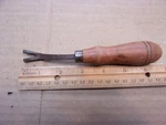 Vintage Wooden Tack Remover Lifter Nail Puller Wm. Johnson Newark Nj. Fixed Price $17.50.