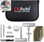 Ckauto Universal Tire Repair Kit, Heavy Duty Car Emergency Tool For Flat. Fixed Price $28.74.
