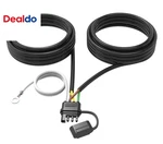 4 Pin 5 Wire Trailer Wiring Harness Kit, 26FT 16AWG Core With Jacketed Cable. Fixed Price $34.68.