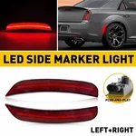 For 2015-2023 Chrysler 300 Red Lens Rear Bumper Side Marker Lights Left Right. Fixed Price $18.04.
