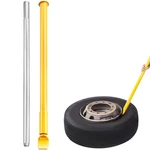 Vevor Tire Bead Breaker Slide Hammer, 46.3" Length Heavy 46.3*2.36 In, Yellow. Fixed Price $66.86.