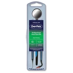 Dentek Professional Oral Care Kit Dental Pick, Scaler, Stimulator & Mirror. Fixed Price $9.33.