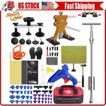 Car Paintless Dent Puller Tabs Bridge Lifter Body Repair Hail Removal Tool Kit. Fixed Price $57.99.