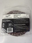 Meguiars WRWHC7 7" Soft Buff Rotary Wool Heavy Cutting Pad. Fixed Price $22.00.