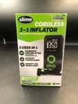 Slime Cordless 3-IN-1 Powerful Tire Inflator, Backup Bank & Led. Fixed Price $29.95.