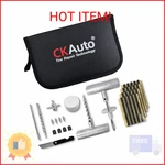 Ckauto Universal Tire Repair Kit, Heavy Duty Car Emergency Tool For Flat. Fixed Price $27.52.